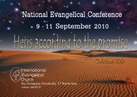 2010 National Evangelical Conference